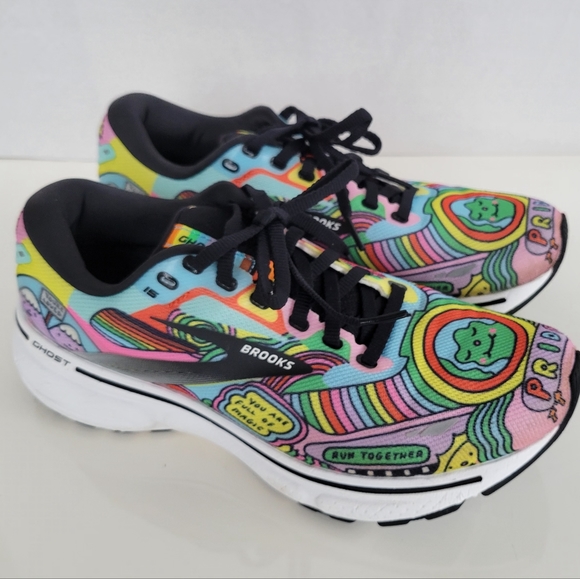 Brooks Shoes - Brooks | Women's Ghost 15 Run With Pride Wednesday Holmes Running Shoes Size 8
